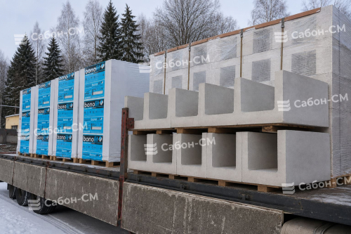 Газосиликатные П-образные блоки Бонолит Проджект ЭлектростальБонолит 500х200х250, D500