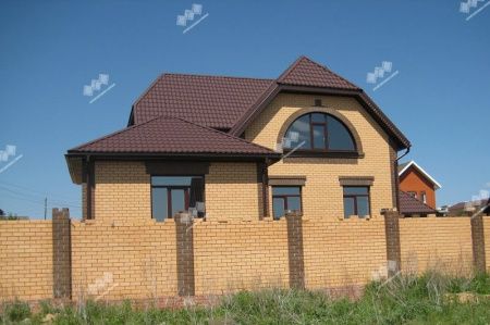 Облицовочный кирпич Железногорский Евро 0,5 НФ Солома гладкий